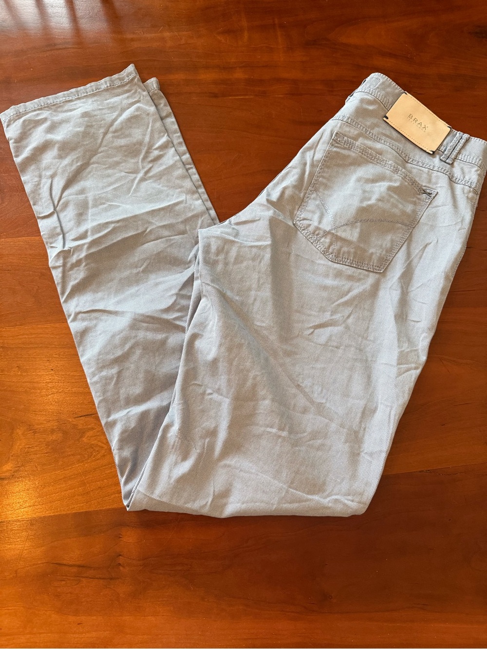 Brax Feel Good Lightweight Men's Chinos in Light Blue